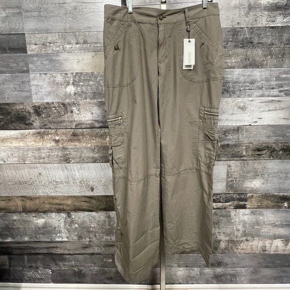 Part Two Green Casual Pant - Picture 3 of 3